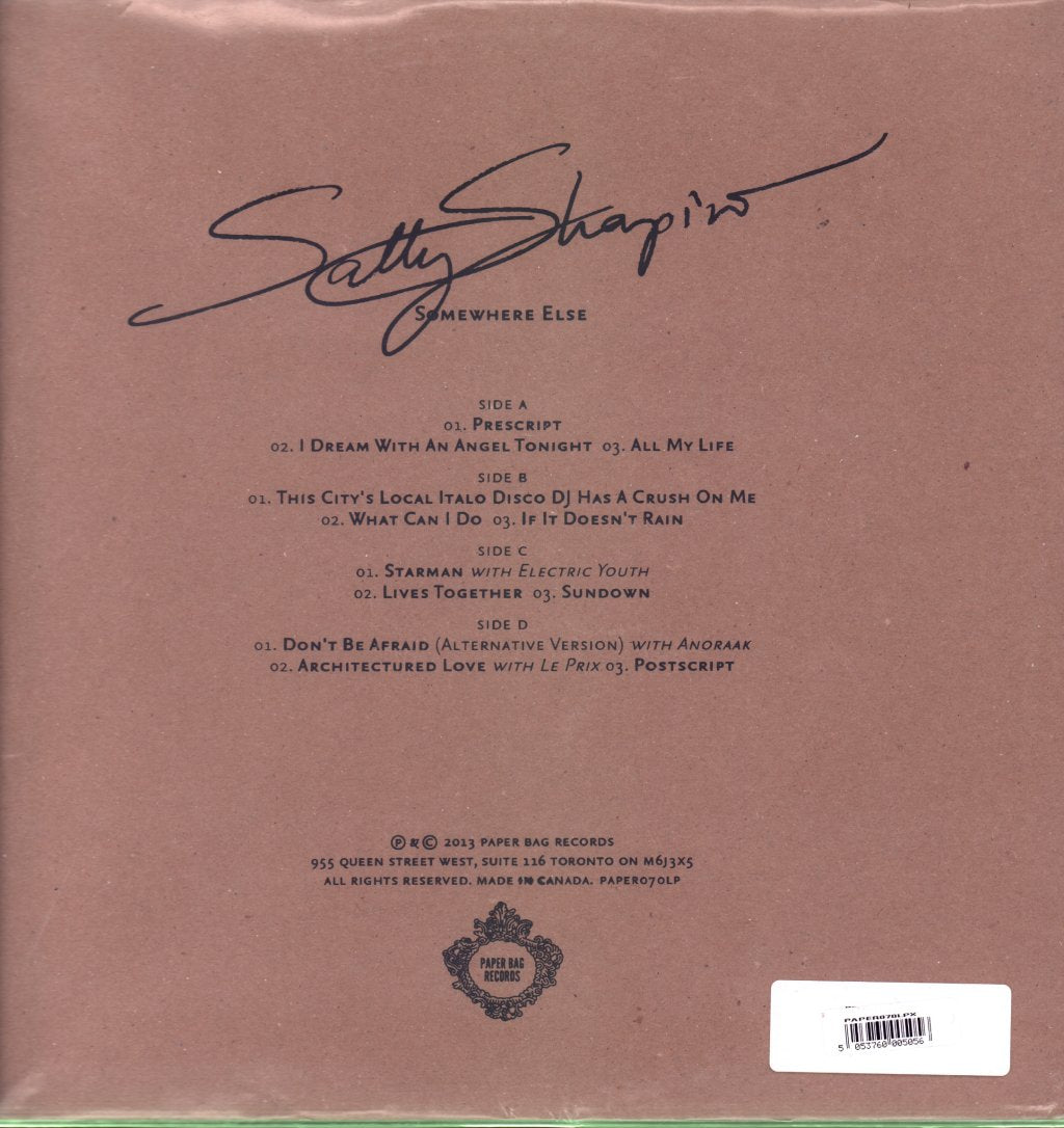 Sally Shapiro - Somewhere Else - Double 12 Inch
