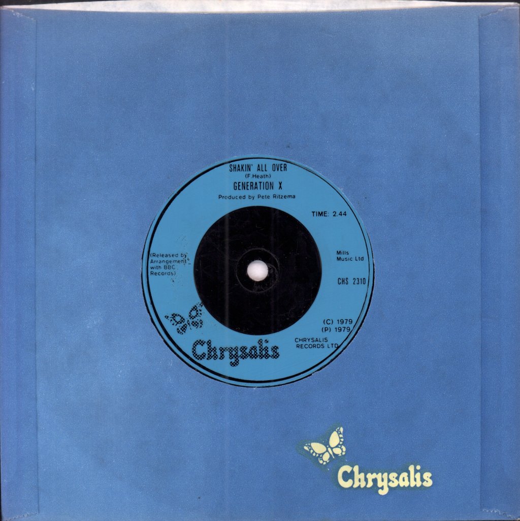 Generation X - Valley Of The Dolls - 7 Inch