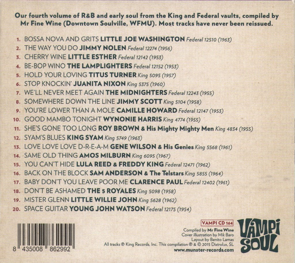 Various Artists - Hipshakers Vol.4 - Bossa Nova And Grits - Cd