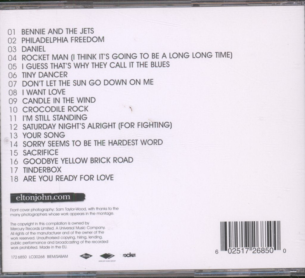 Elton John - Rocket Man ● The Definitive Hits - Cd