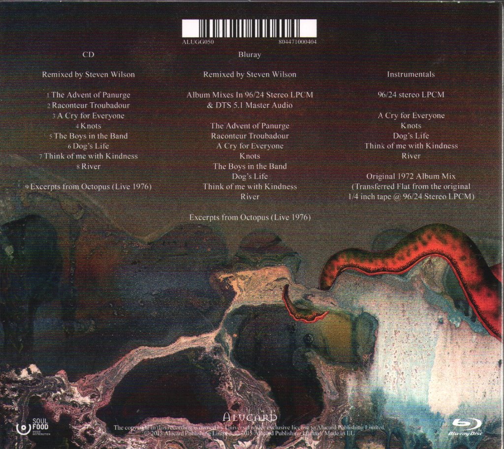 Gentle Giant - Octopus - Cd