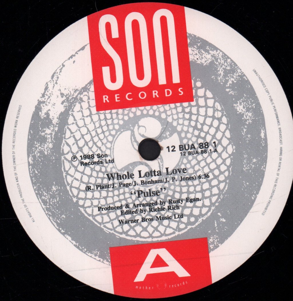 Pulse (80'S) - Whole Lotta Love - 12 Inch