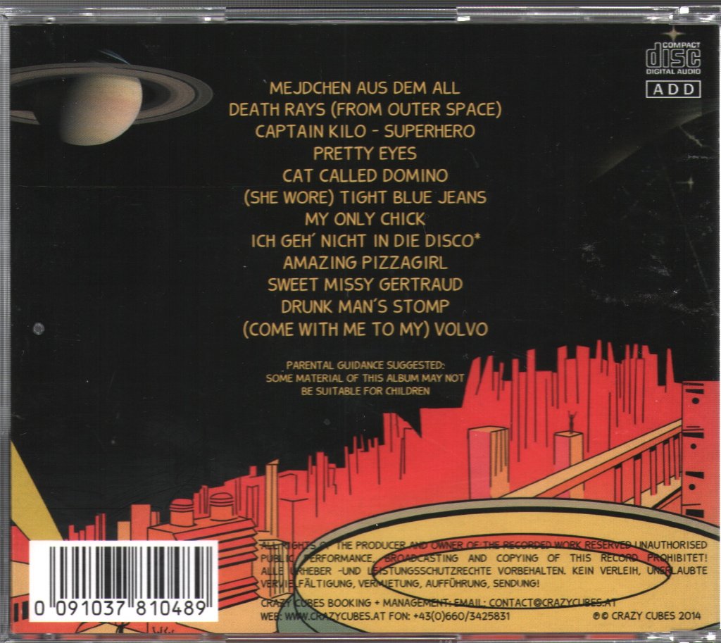 Crazy Cubes - Mejdchen Aus Dem All - Cd