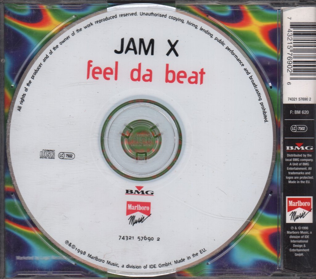 jam x feat. myra - Feel Da Beat - Cd