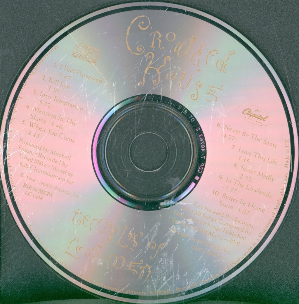 Crowded House - Temple Of Low Men - Cd