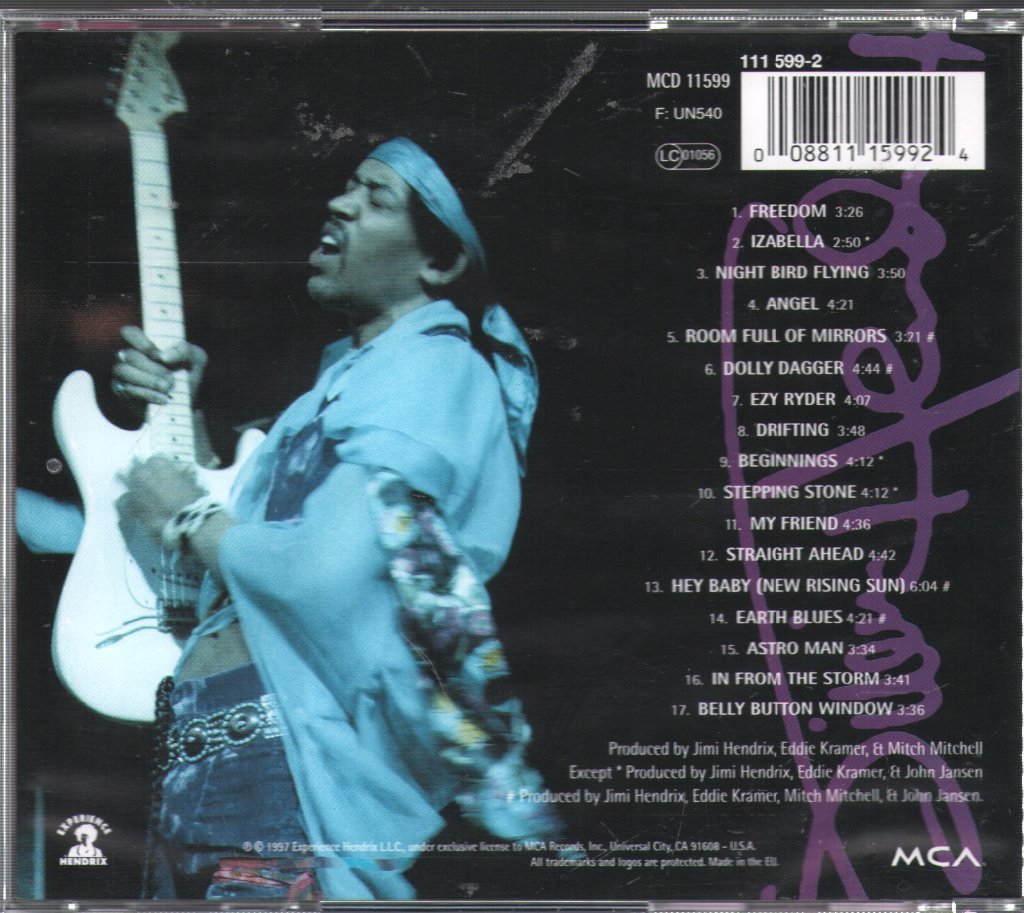 Jimi Hendrix - First Rays Of The New Rising Sun - Cd