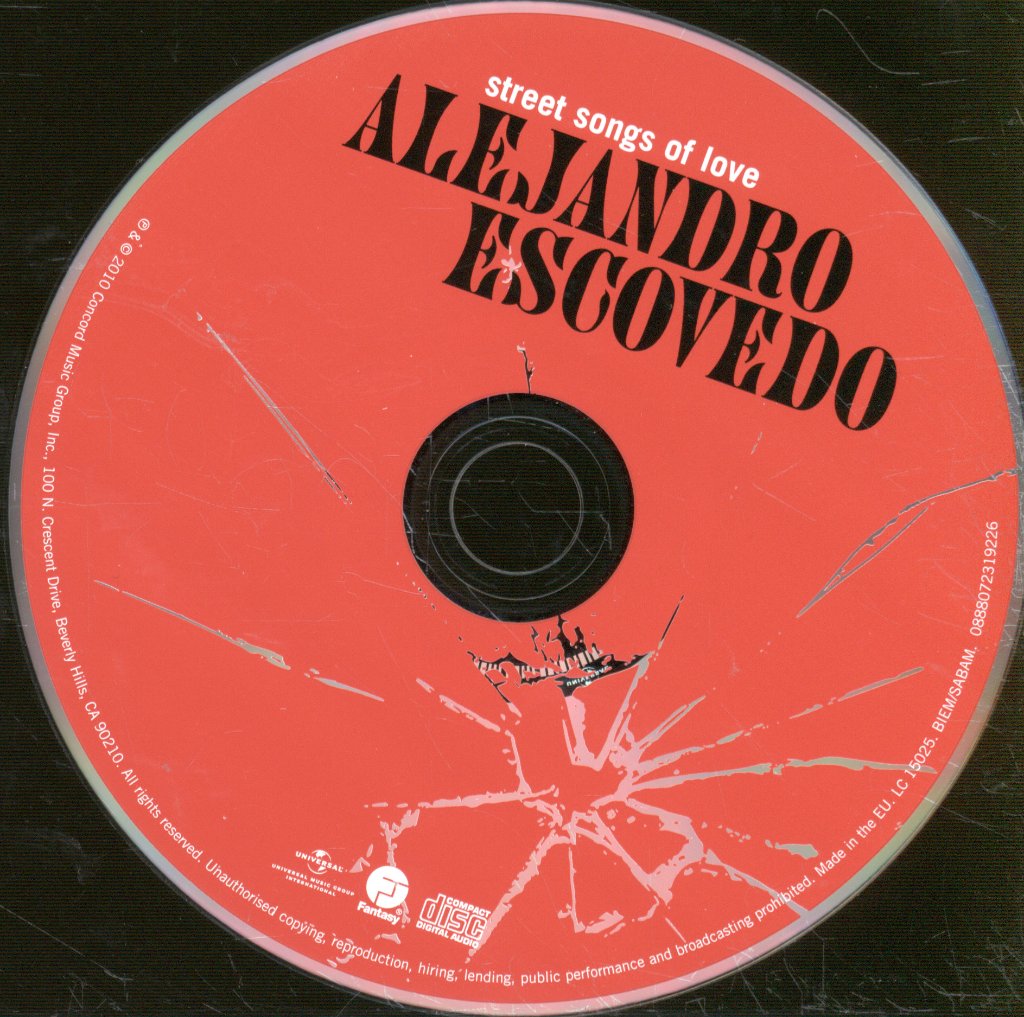 Alejandro Escovedo - Street Songs Of Love - Cd
