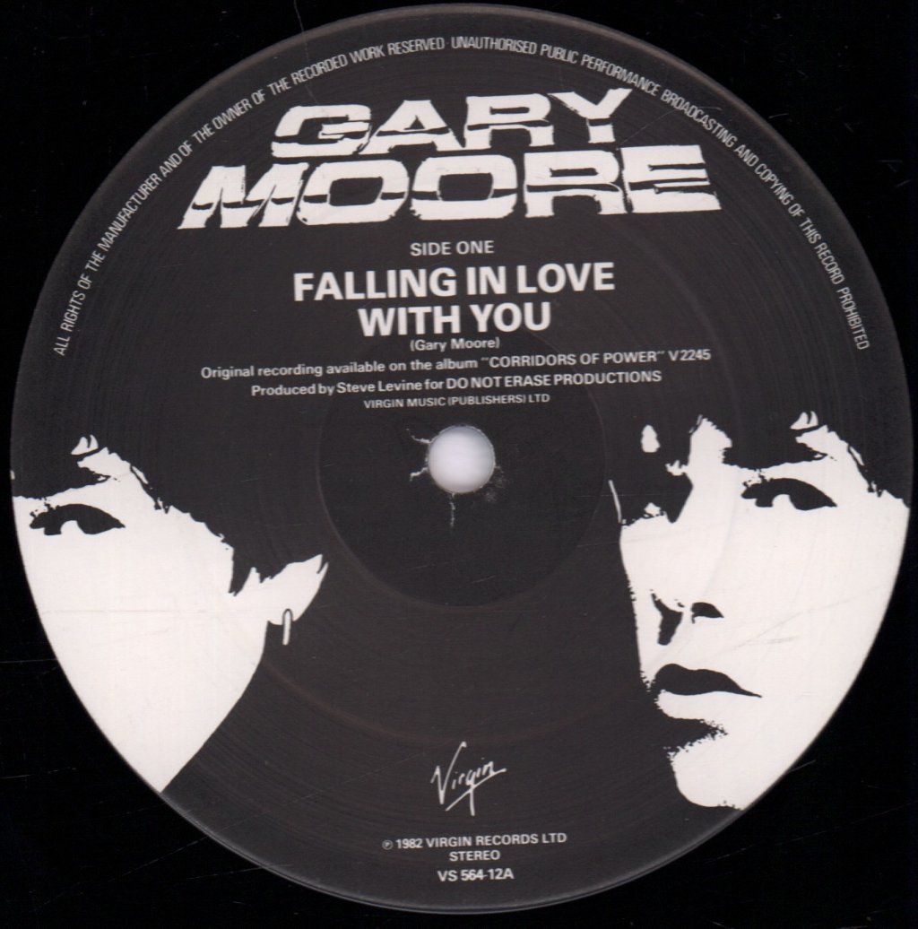 Gary Moore - Falling In Love With You - 12 Inch