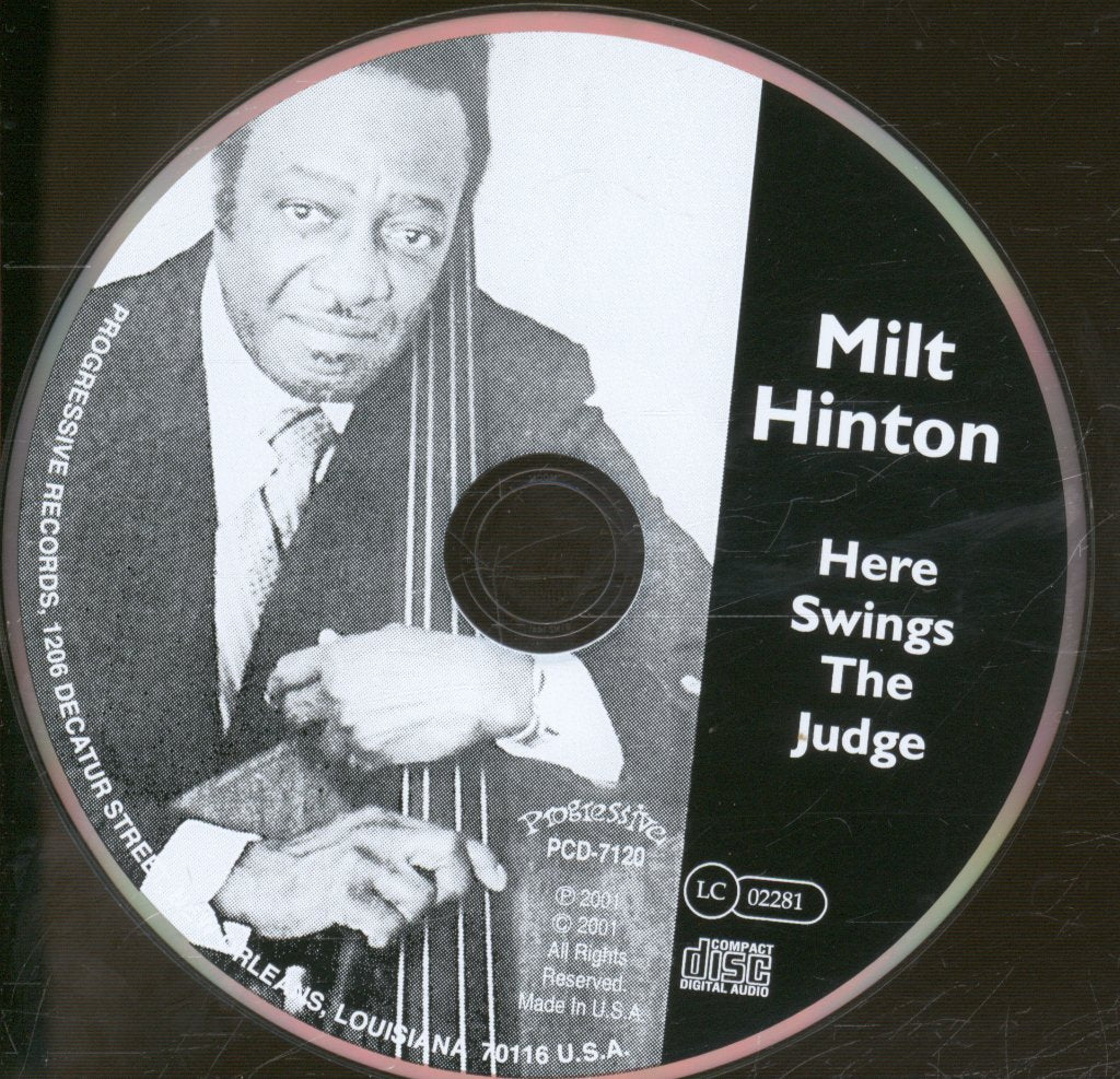 Milt Hinton And Friends - Here Swings The Judge - Cd