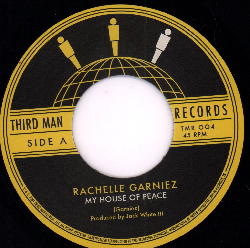 Rachelle Garniez - My House Of Peace - 7 Inch