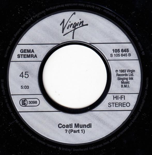 Coati Mundi - Oh! That Love Decision - 7 Inch