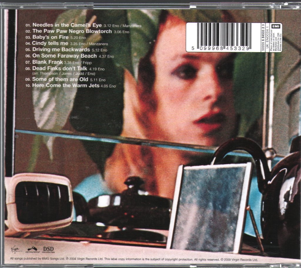 Brian Eno - Here Come The Warm Jets - Cd