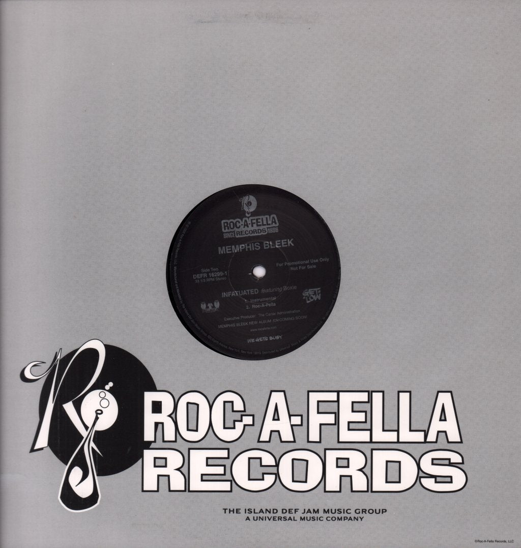 Memphis Bleek Featuring Jay Z - Infatuated - 12 Inch