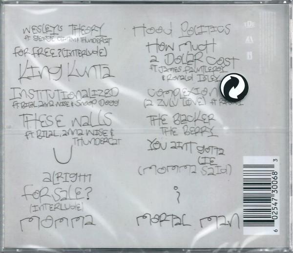 Kendrick Lamar - To Pimp A Butterfly - Cd
