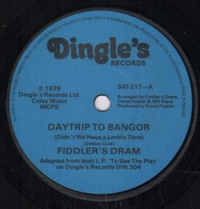 Fiddler's Dram - Daytrip To Bangor - 7 Inch