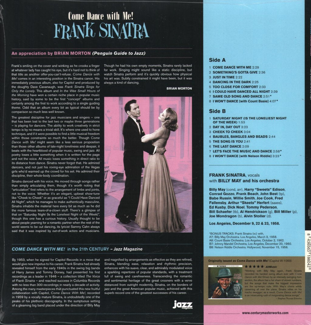 Frank Sinatra - Come Dance With Me! - Lp
