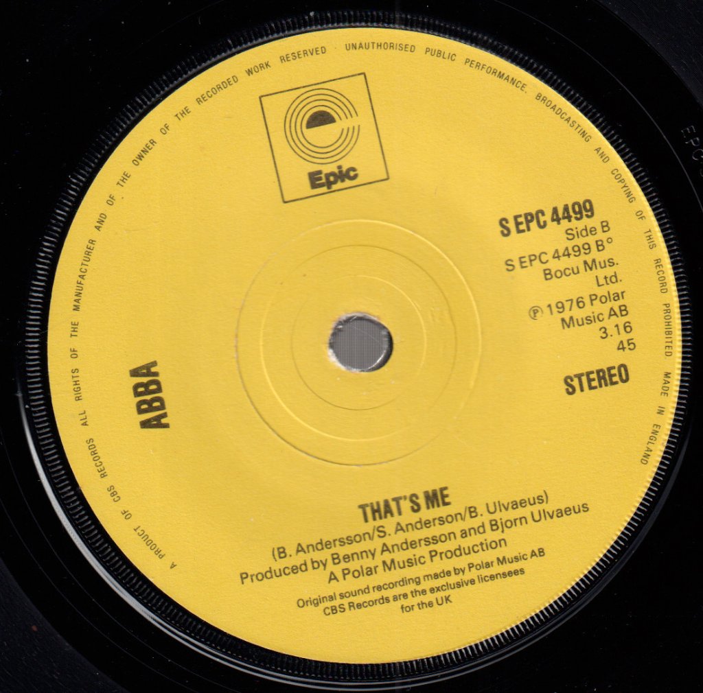 ABBA - Dancing Queen - 7 Inch