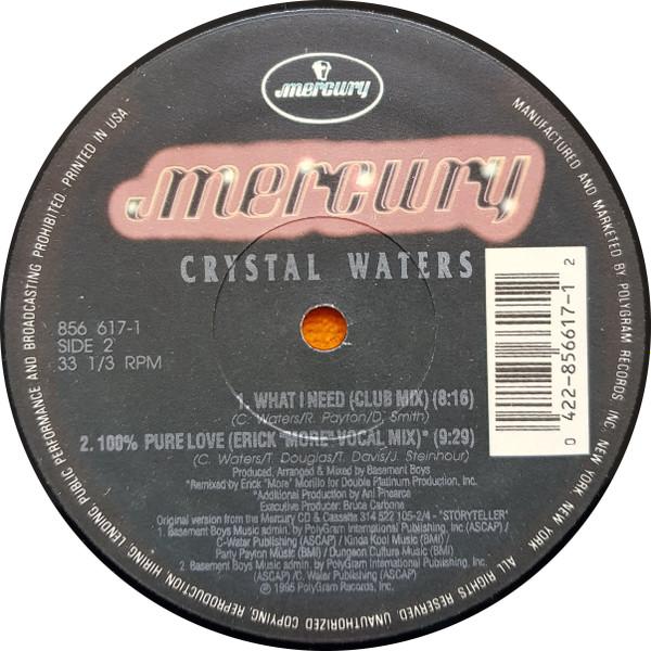 Crystal Waters - What I Need - 12 Inch