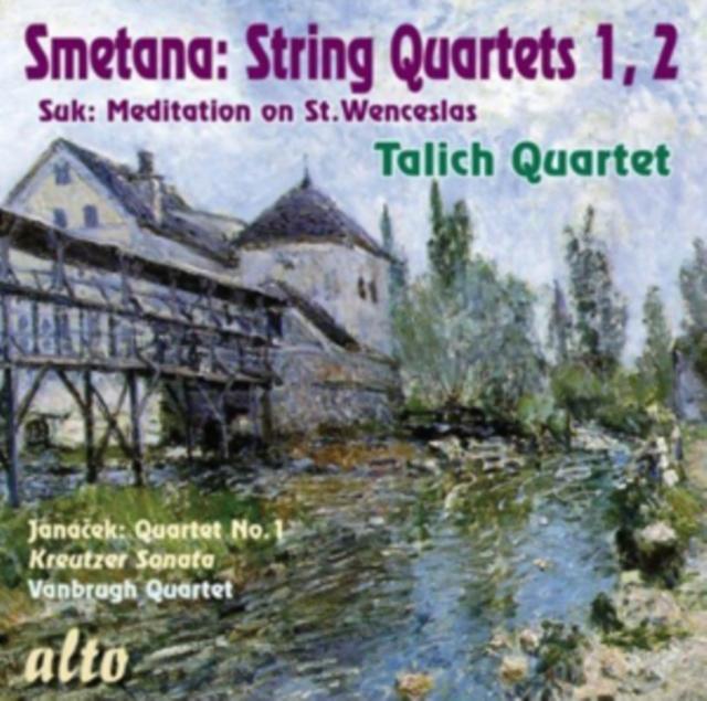 Smetana - Smetana String Quartets 1, 2/Suk: Meditation On St. Wenceslas/... - Cd