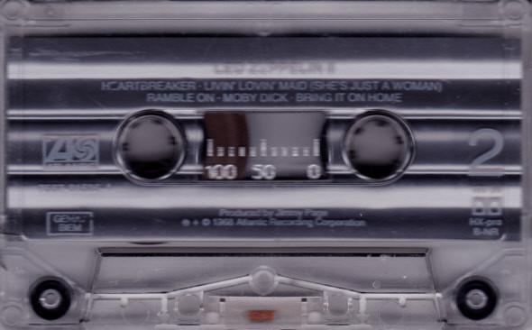 Led Zeppelin - Led Zeppelin II - Cassette