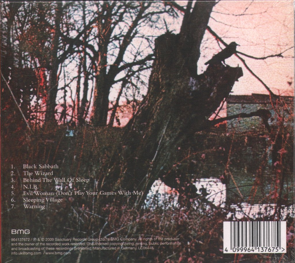Black Sabbath - Black Sabbath - Cd