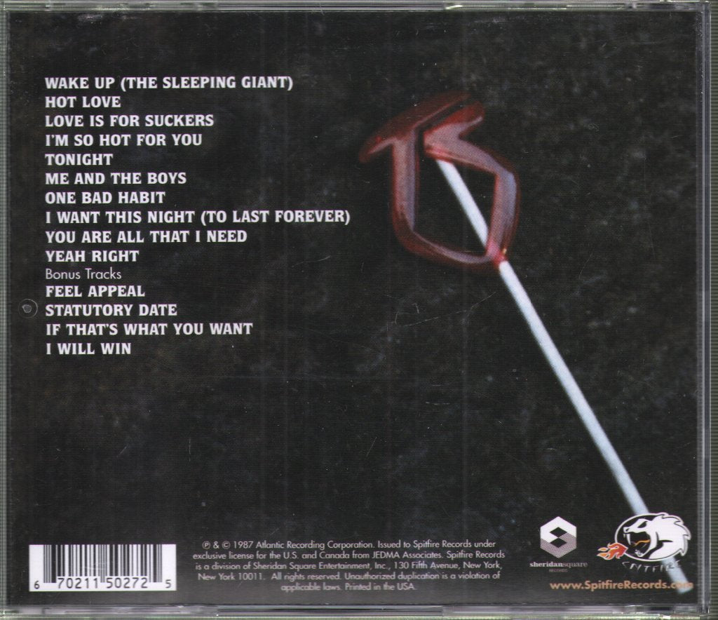 Twisted Sister - Love Is For Suckers - Cd