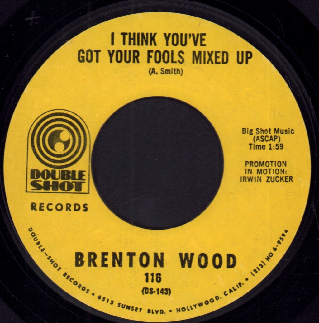 Brenton Wood - Gimme Little Sign - 7 Inch