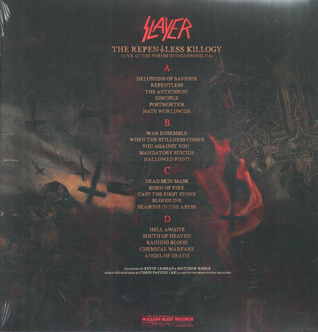 Slayer - Repentless Killogy - Double Lp