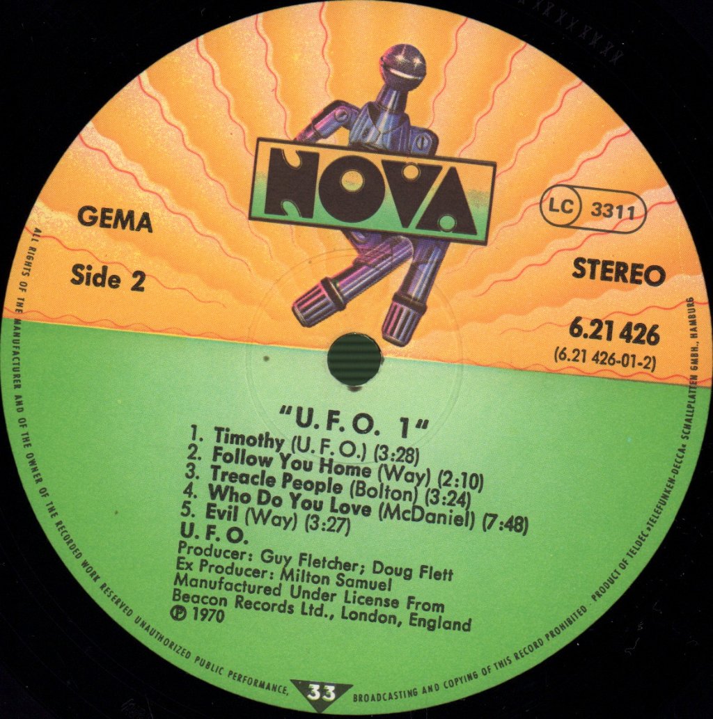 UFO - I - Lp