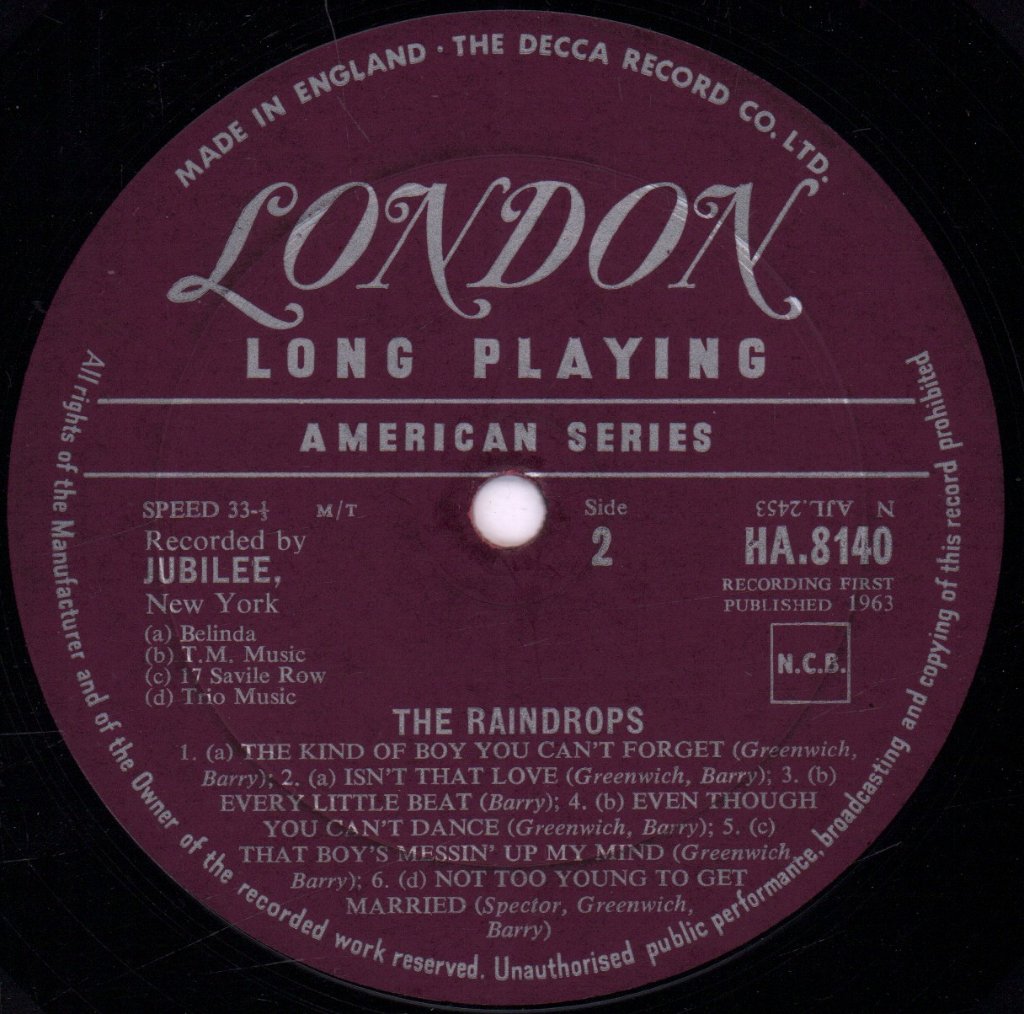 Raindrops - Raindrops - Lp