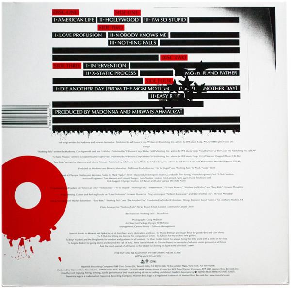 Madonna - American Life - Double Lp