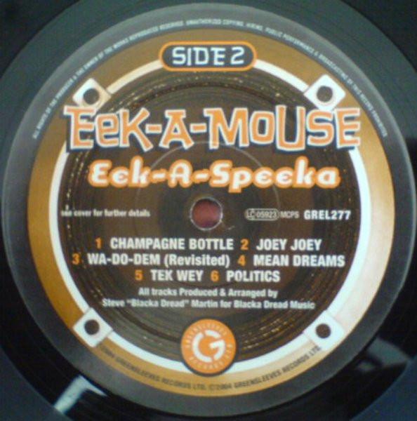 Eek-A-Mouse - Eek-A-Speeka - Lp
