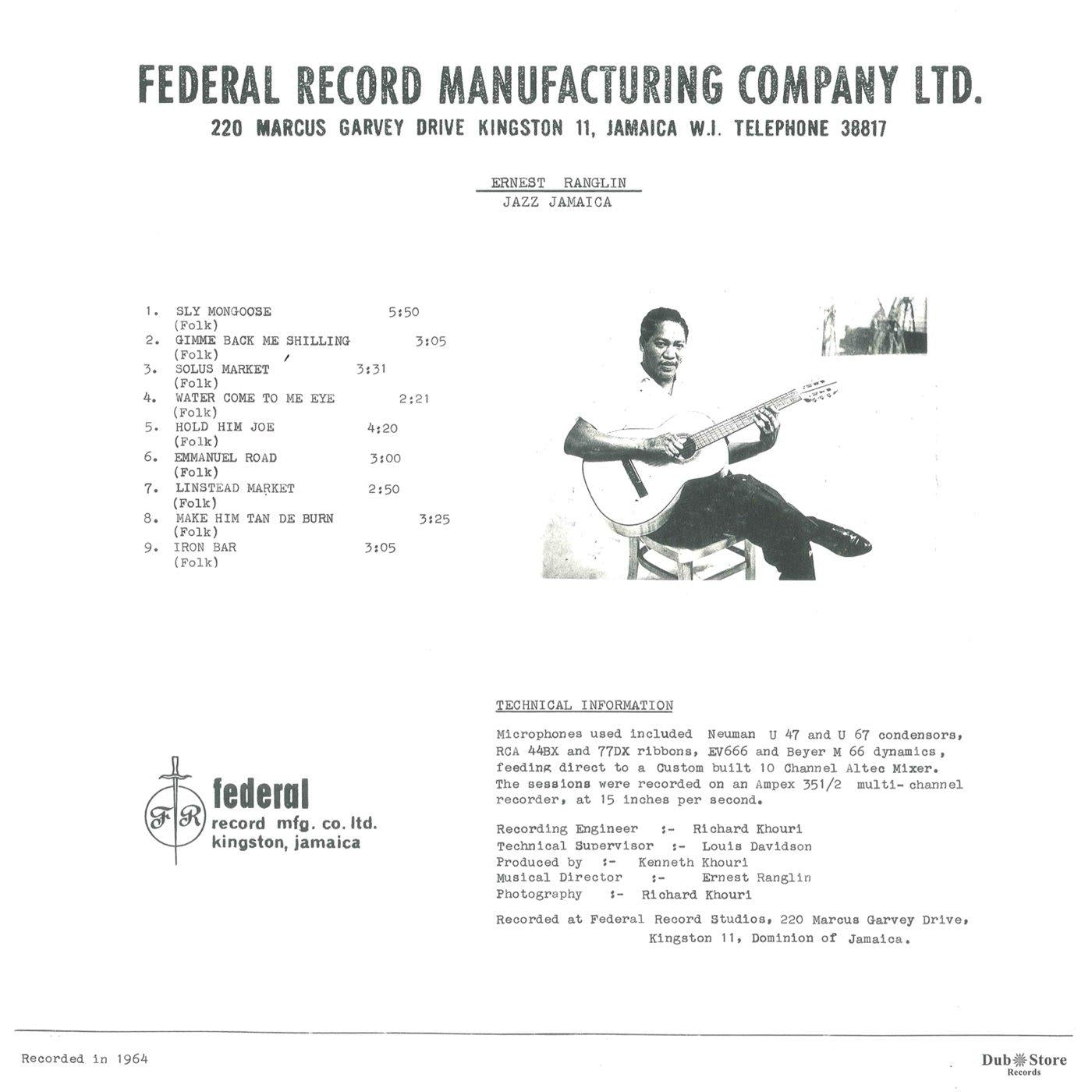 Ernest Ranglin - Jazz Jamaica - Cd