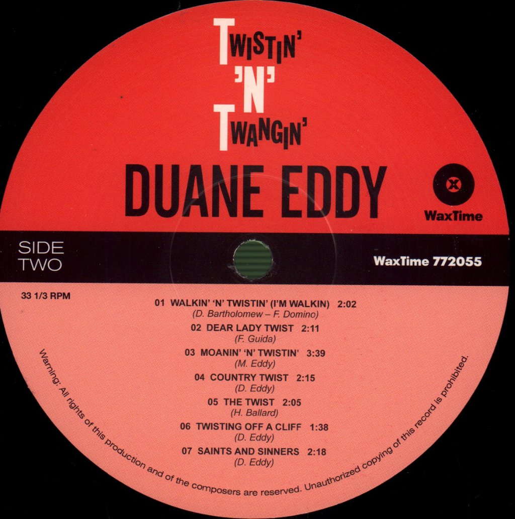 Duane Eddy - Twistin' 'N' Twangin' - Lp