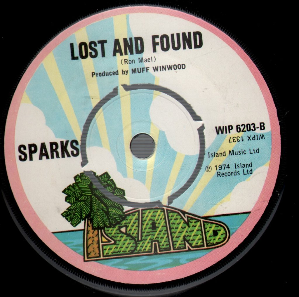 Sparks - Amateur Hour - 7 Inch