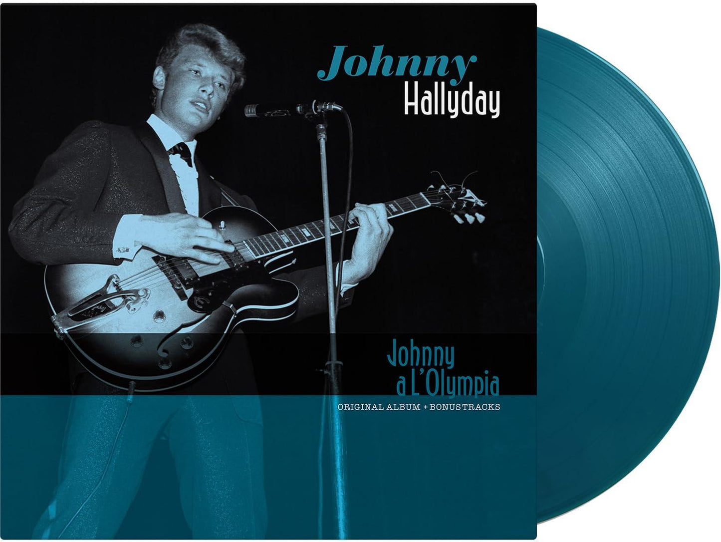 Johnny Hallyday - Johnny A L'olympia (Aquamarine Vinyl) - Lp