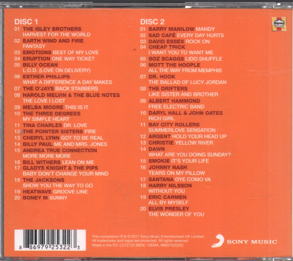 Various Artists - Haynes Ultimate Guide To The 70's - Double Cd
