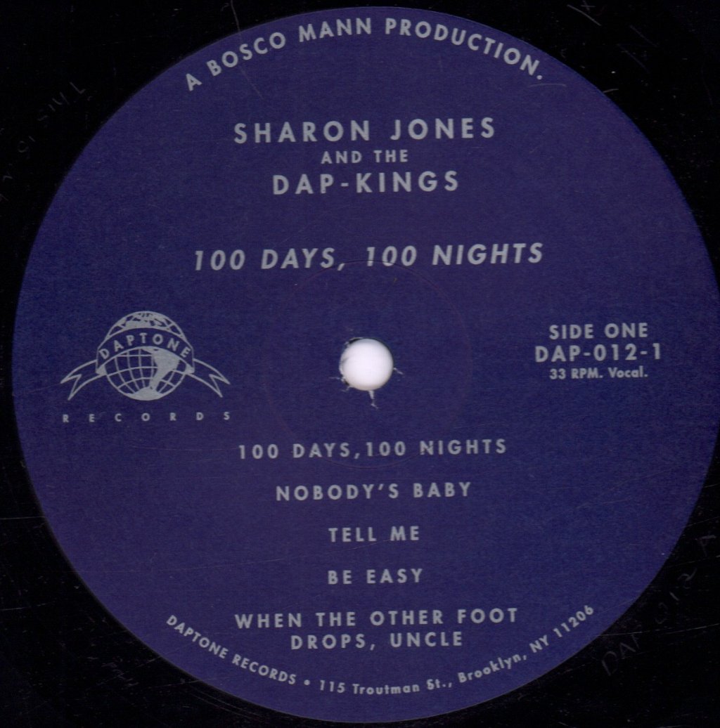 Sharon Jones And The Dap Kings - 100 Days 100 Nights - Lp