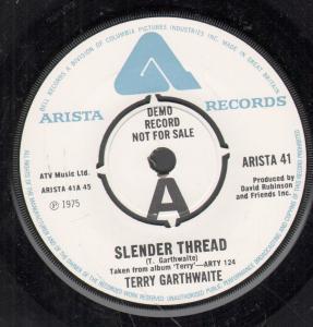 Terry Garthwaite - Slender Thread - 7 Inch