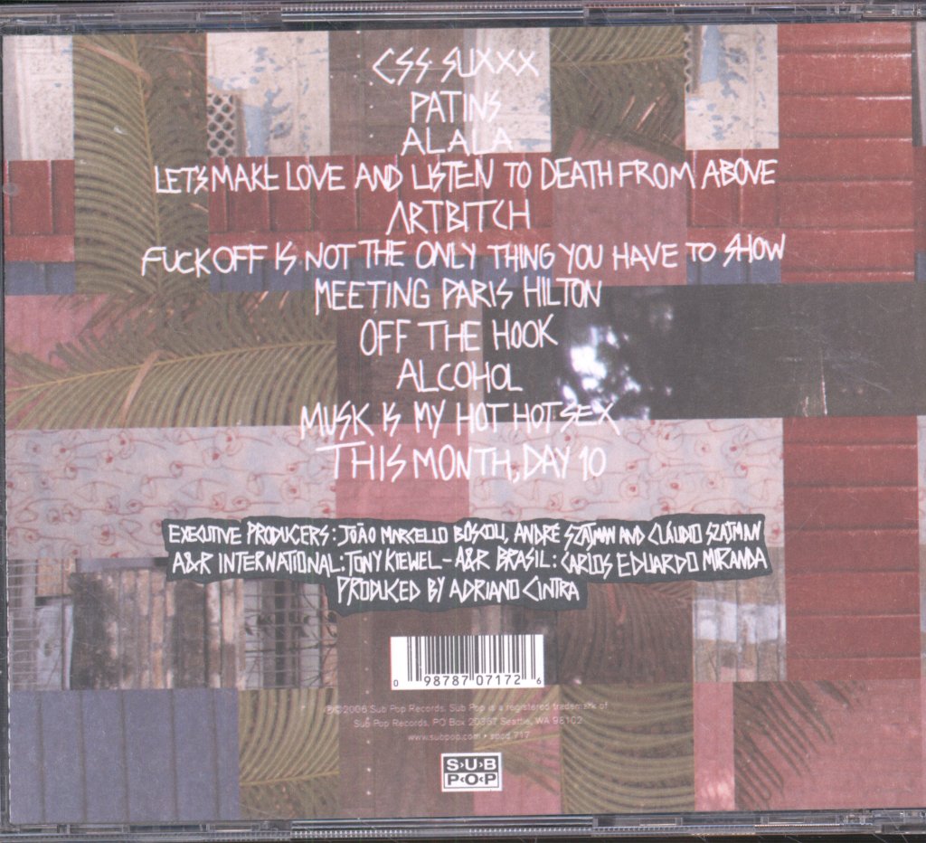 Css - Cansei De Ser Sexy - Cd