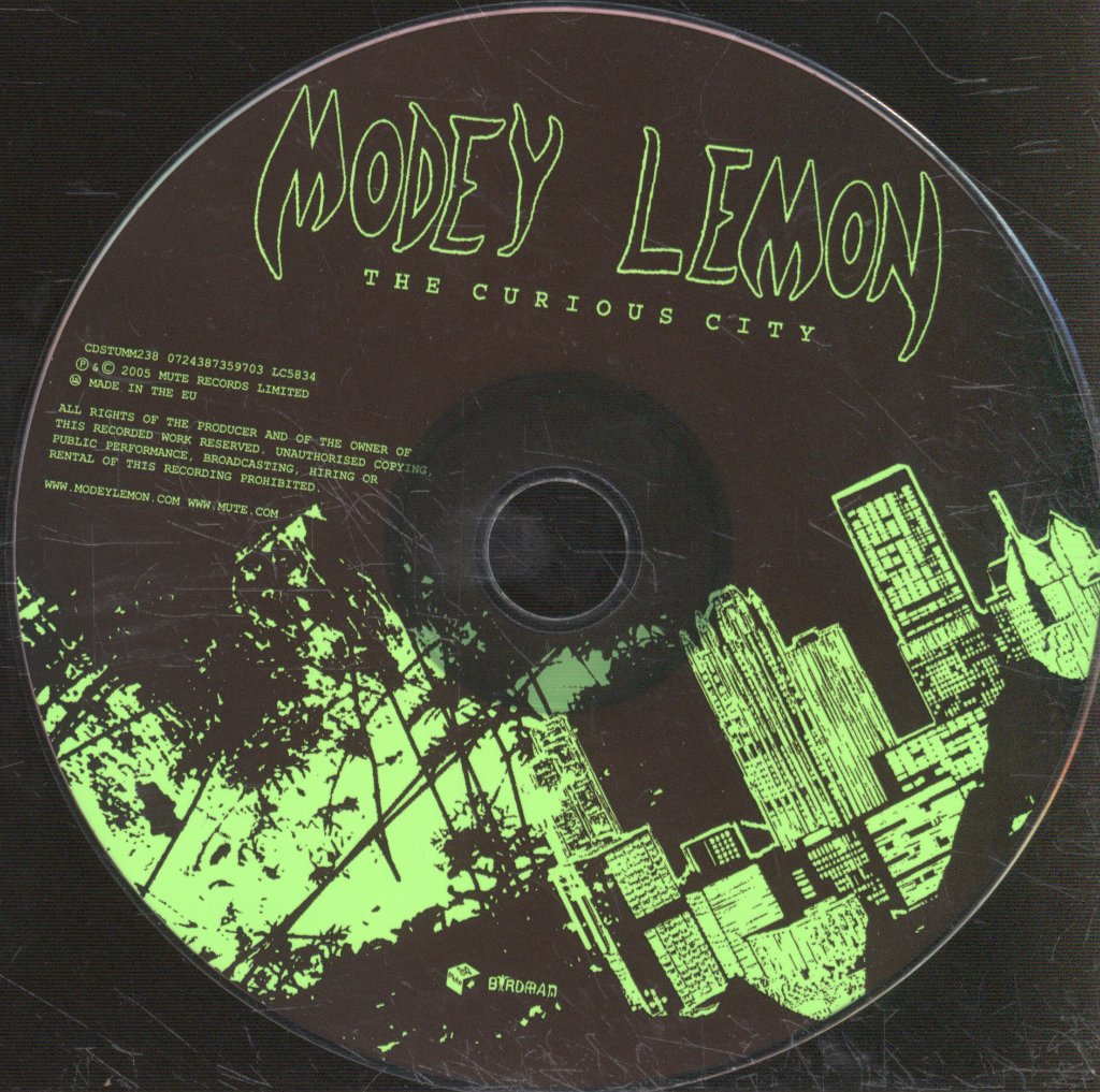 Modey Lemon - Curious City - Cd