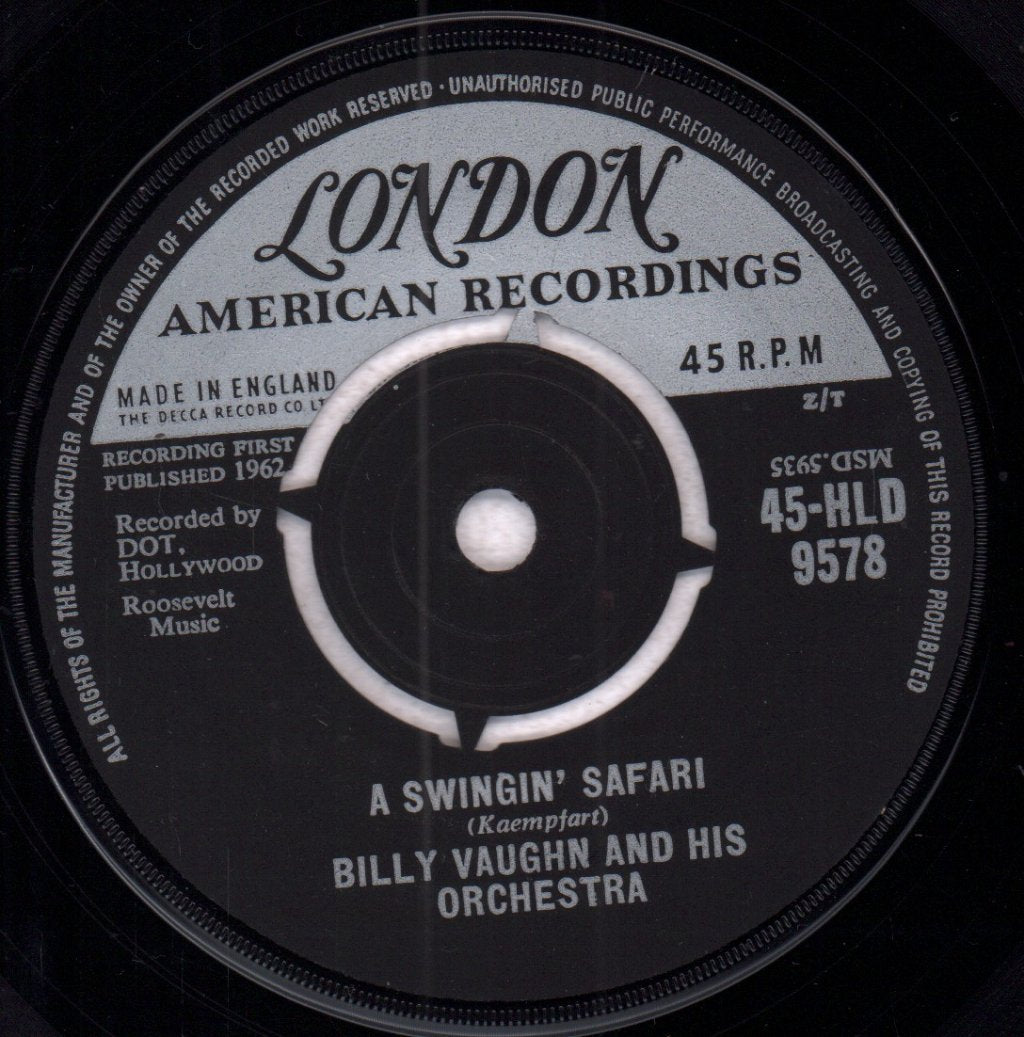 Billy Vaughn And His Orchestra - Summertime - 7 Inch