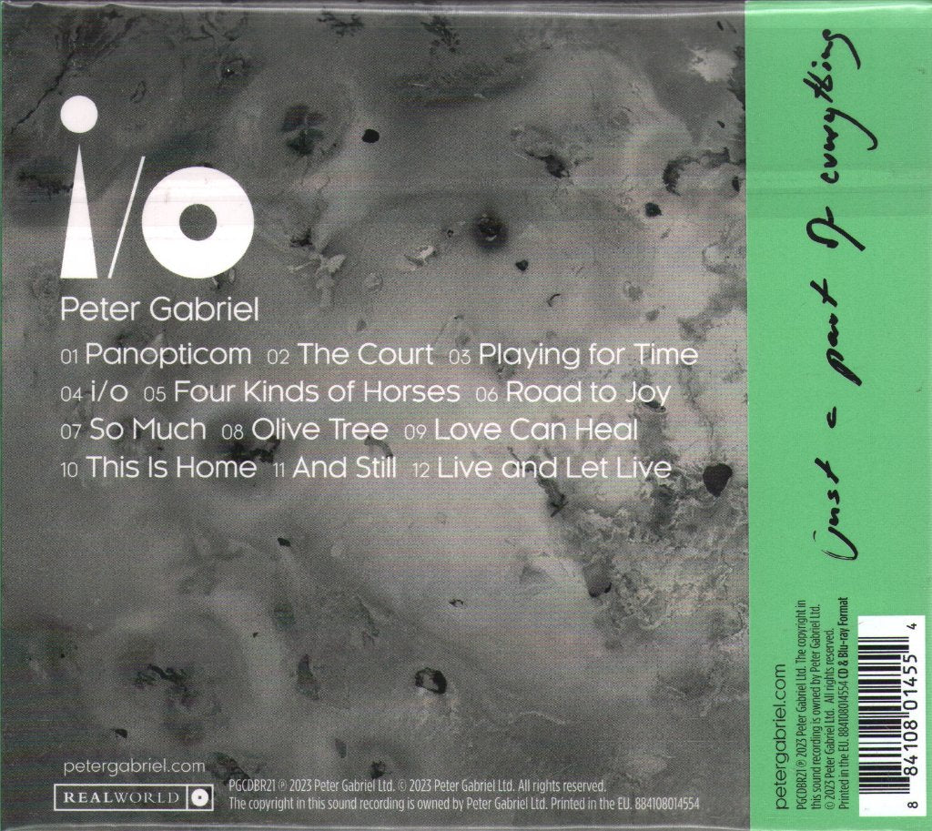 Peter Gabriel - I/O - Cd Set