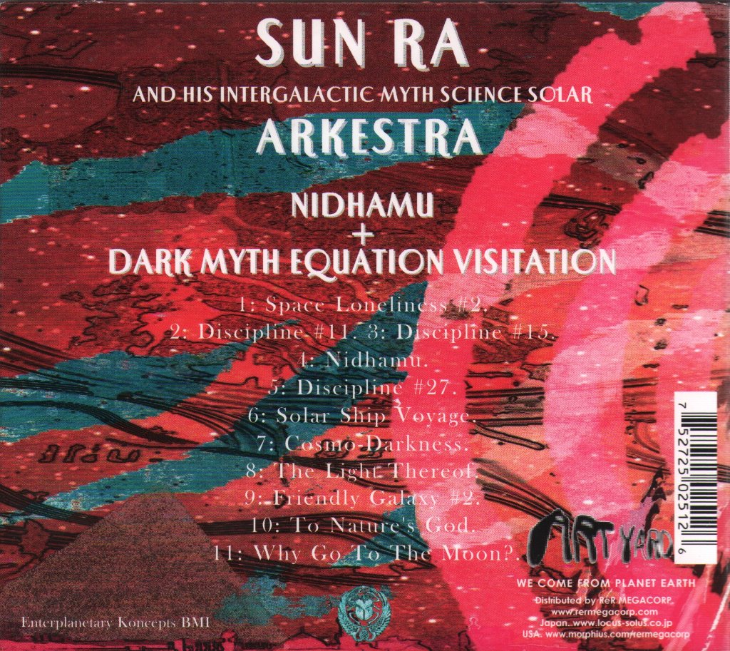 Sun Ra Arkestra - Nidhamu + Dark Myth Equation Visitation - Cd
