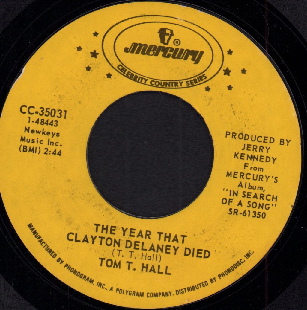 Tom T. Hall - Salute To A Switchblade - 7 Inch