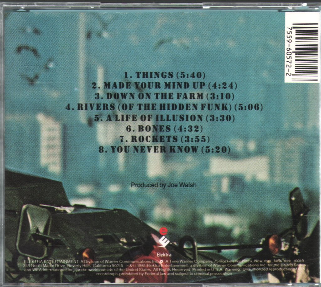 Joe Walsh - There Goes The Neighborhood - Cd