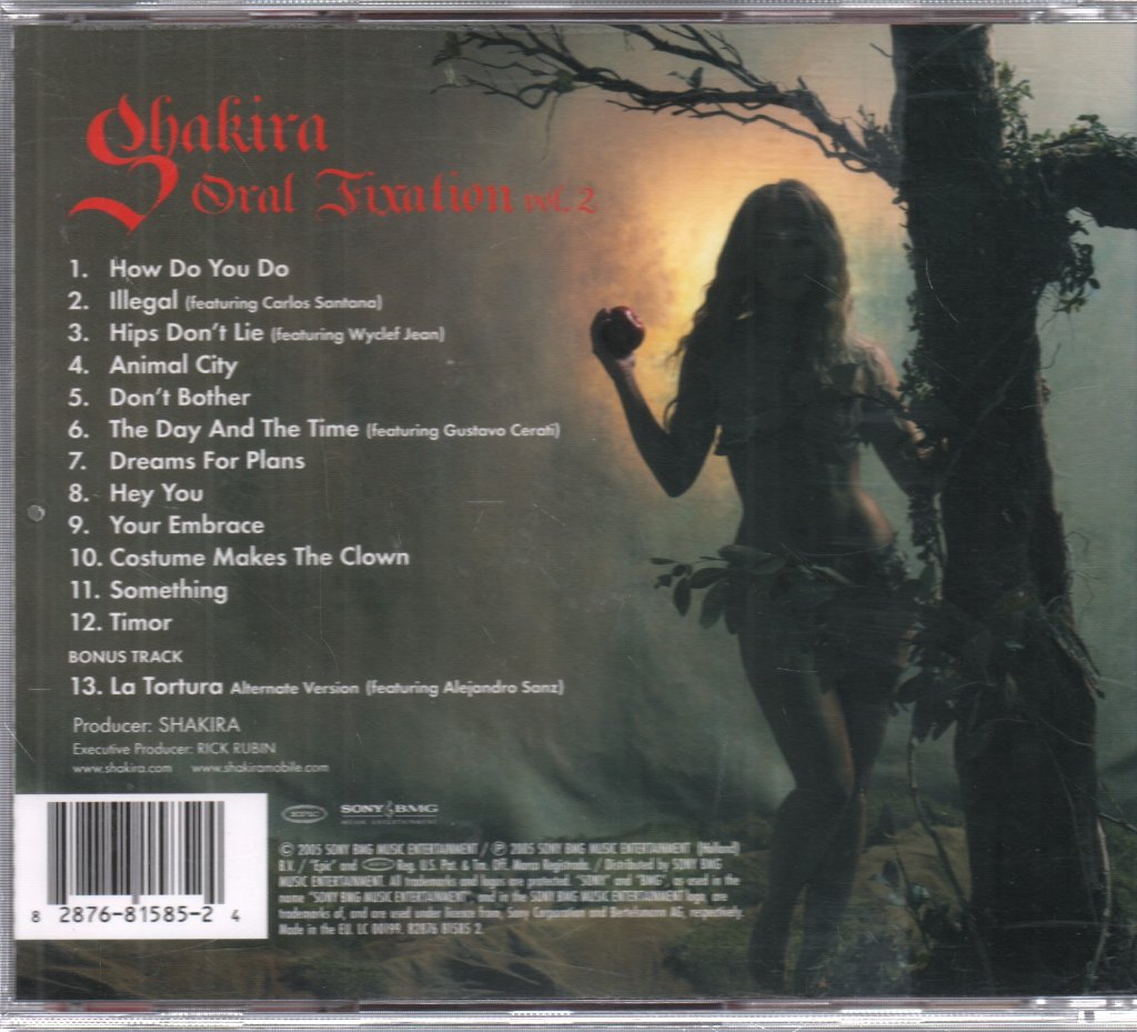 Shakira - Oral Fixation Vol 2 - Cd