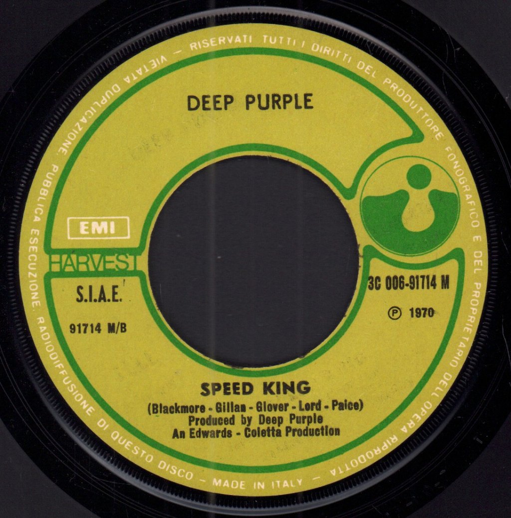 Deep Purple - Black Night - 7 Inch