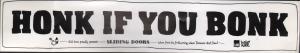 Kid Acne - Honk If You Bonk - Sticker