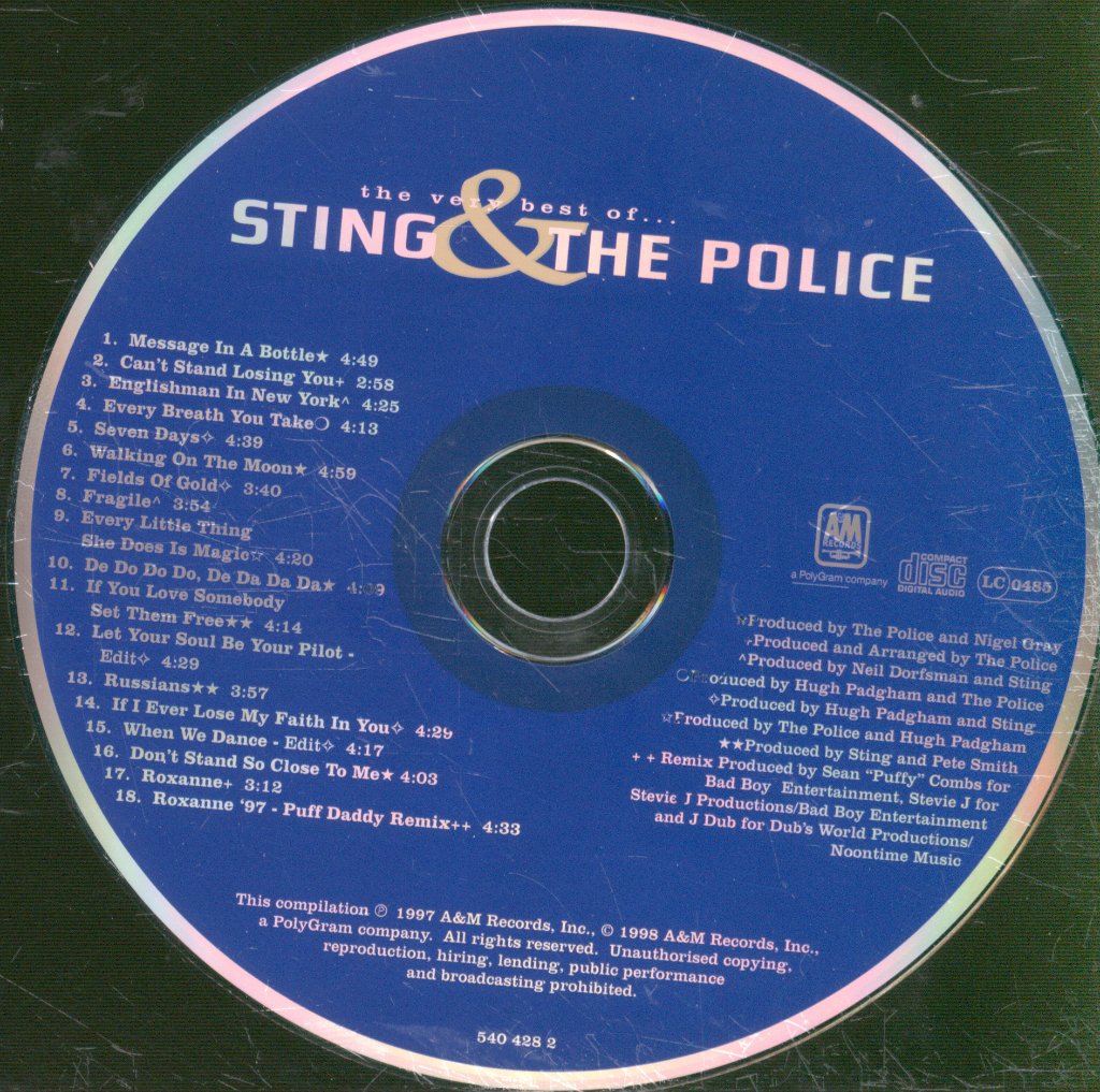 Sting - Very Best Of... Sting & The Police - Cd